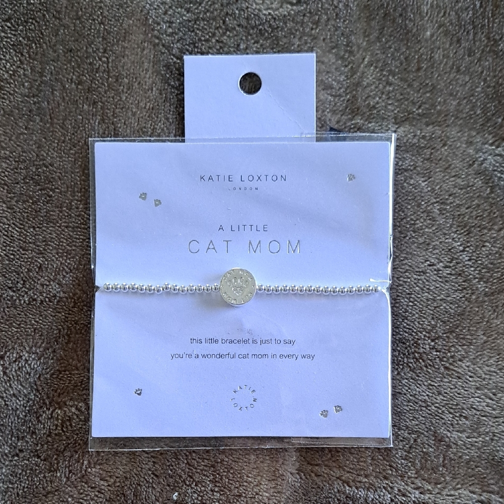 Katie Loxton Cat Mom Bracelet